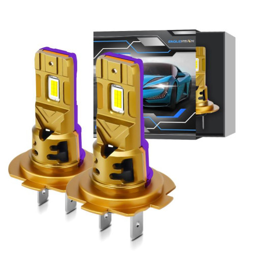 Ampoules de phare LED H7 35 W 3 500 lm 6 500 K (jaune/violet) SH605A1003-09